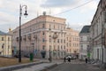 Iron House on Khitrovskaya Square in Moscow