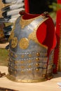 Iron hussar armor from middle ages