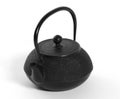 Iron japanese teapot