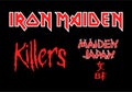 Iron Maiden 1981 Killers era logo. Royalty Free Stock Photo