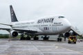 Iron Maiden's Boeing 747 Ed Force One Royalty Free Stock Photo