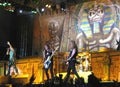 Iron Maiden on tour - Royalty Free Stock Photo