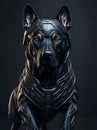 Iron man dog. Generative AI