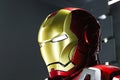 Iron man Head model Royalty Free Stock Photo