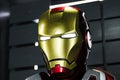 Iron man Head model Royalty Free Stock Photo