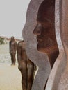 Iron Man, public Sculpture Royalty Free Stock Photo
