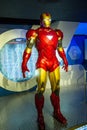 Iron Man, wax sculpture, Madame Tussaud, London Royalty Free Stock Photo