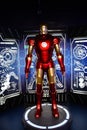 Iron Man statue at Madame Tussauds New York in New York City Royalty Free Stock Photo