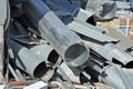 Construction material waste Royalty Free Stock Photo