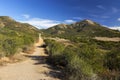 Iron Mountain Hiking Trail in Poway, San Diego County North Inland, California USA Royalty Free Stock Photo