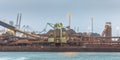 Iron ore buk transshipment facility