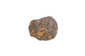 Sample of iron ore on white background. Royalty Free Stock Photo