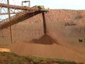 Iron ore mine. Royalty Free Stock Photo