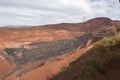 Iron ore mine Royalty Free Stock Photo