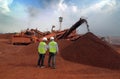 Iron-ore Mines In India Royalty Free Stock Photo