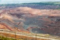 Iron ore mining. Zheleznogorsk. Russia Royalty Free Stock Photo