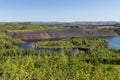 Iron Ore Open Pit Mine Royalty Free Stock Photo