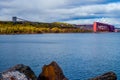 Iron ore processing plant, silver bay, minnesota Royalty Free Stock Photo