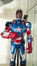 Iron patriot armor suit Royalty Free Stock Photo