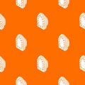 Iron pattern vector orange Royalty Free Stock Photo