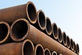 Iron pipes and steel tubes factory