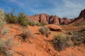 Iron Rich Mountains in the Desert near Saint George, Utah