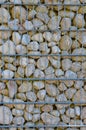 Iron and Rocks - Stone Fence Royalty Free Stock Photo