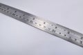 Iron Ruler, unit is Centimeters and inch. Royalty Free Stock Photo