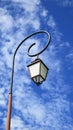 Iron Sculture in the medieval village of Nernier, Haute-savoie France. Royalty Free Stock Photo