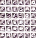 Iron squared icons