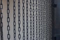 Iron steel strength chains Royalty Free Stock Photo