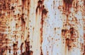 Iron surface rust Royalty Free Stock Photo