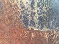 Iron surface rust. Rusty metal sheet, old grunge metal texture use for background, industrial texture for abstract Background Royalty Free Stock Photo