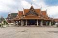Iron temple Loha Prasat in Wat Ratchanatdaram Bangkok