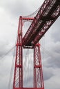 Iron tower of Vizcaya Bridge