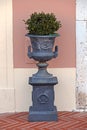 Iron Vase Pot Monaco