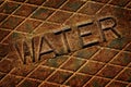 Iron Water Cover Man Hole Rusty