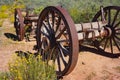 Wagon Wheel Antique Royalty Free Stock Photo