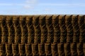 Iron Wire stacked on pile for construt Royalty Free Stock Photo