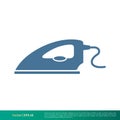 Ironing, Laundry Icon Vector Logo Template Illustration Design. Vector EPS 10