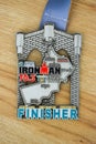 Ironman 70.3 oman triathlon finisher medal