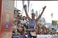 Ironman south African runner Royalty Free Stock Photo