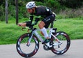 Ironman triathlete cyclist