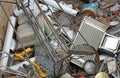 Irons left in a landfill hazardous metals