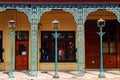 Ironwork in Pensacola`s Historic Seville District Royalty Free Stock Photo