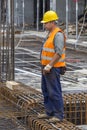 Ironworker posing