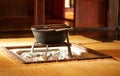 Irori - traditional Japanese hearth Royalty Free Stock Photo