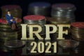 IRPF 2021 text Taxman Concept