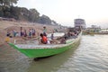 Irrawaddy river in Bagan, Myanmar Royalty Free Stock Photo