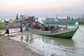 Irrawaddy river in Bagan, Myanmar Royalty Free Stock Photo